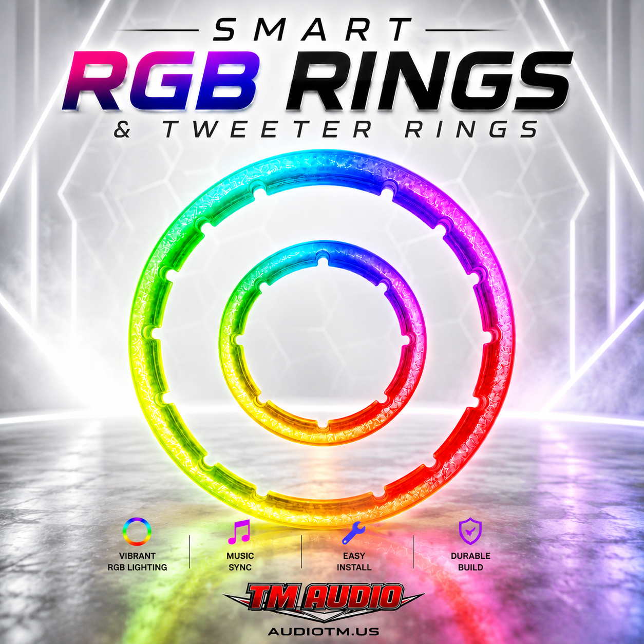 MIDRANGE AND TWEETER RINGS !