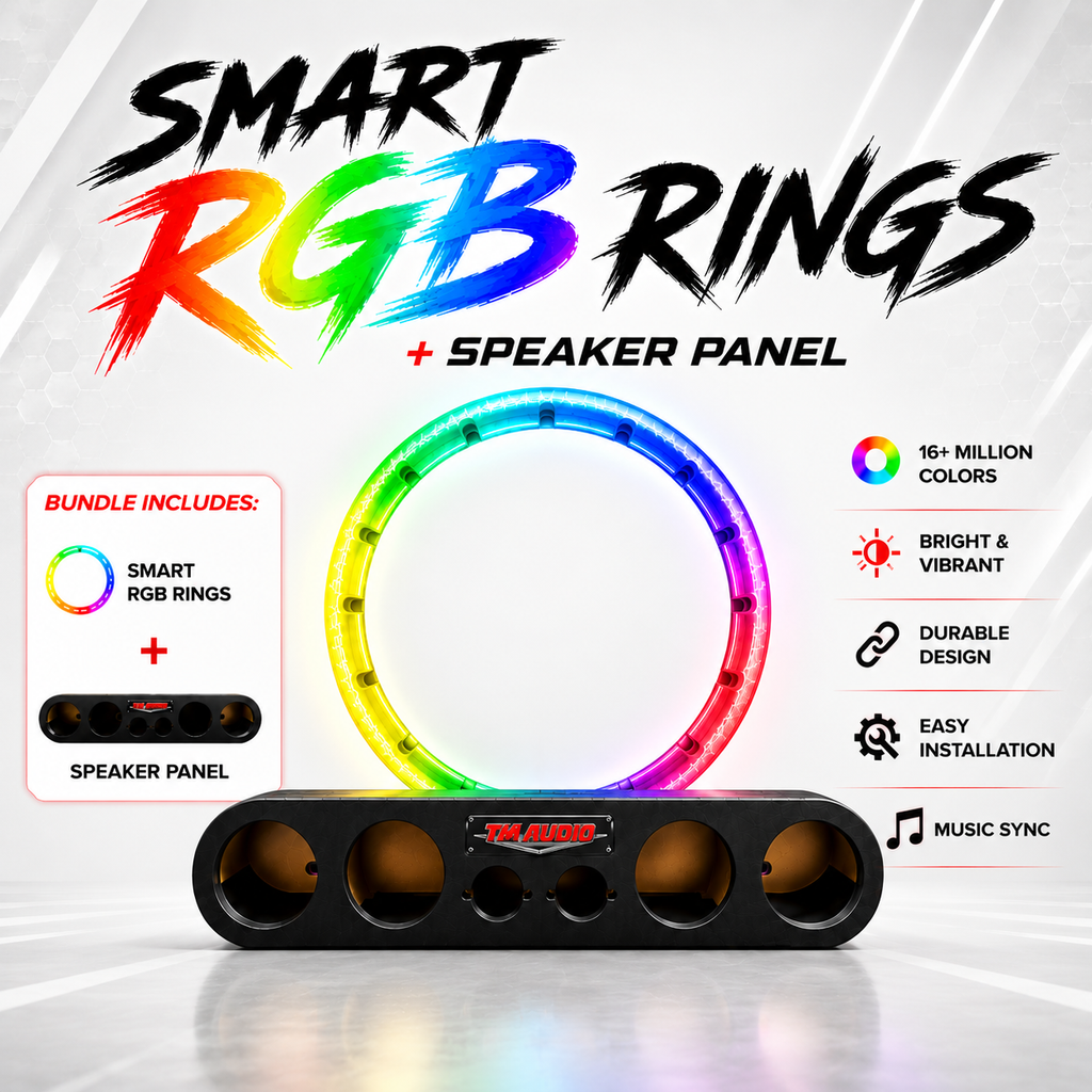 BOLT ON SPEAKE PANEL & SMART RGB RINGS