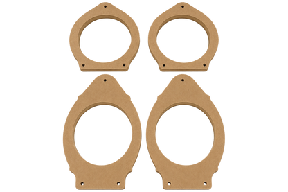 GM 14 -26 SILVERADO/ SIERRA MDF DOOR SPEAKER APAPTERS